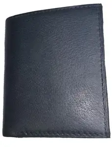 Goodhand 100% Original Fox Leather Wallet Wallet for Men in Black