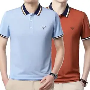 Lymio Polo T Shirt for Men || T Shirt for Man || Collar T Shirt Style Men (Packs Also Available) (Polo-81-84)