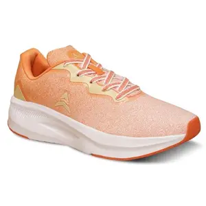 AVANT Women's Voltura Running Shoes - Superior Cushioning, Superior Traction, Anti Skid, Lightweight, Shock Absorption Tech, Sports Footwear (AVWSH048CL01UK4_Orange_UK4)