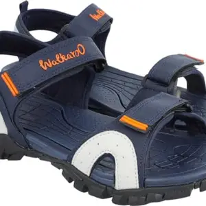 WALKAROO Men's Sandals(20010008-BLU) 6 UK