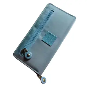 Wallet for Women/Girls |Multi Zip Holder for Money, Cards and Phone (Blue)