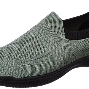 Aqualite Men PLS-731 Casual Shoe, Black/Green, 6 UK/India