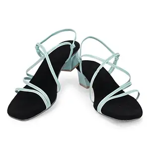 JM LOOKS Kitten Heels Sandal Comfortable Stylish Casual and PartyÂ