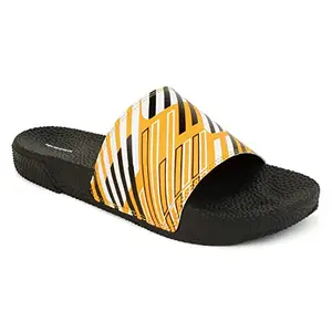 Hygear Men's Timber Yellow Flip-Flops_7 UK (HG-GF-1006)