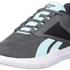 Reebok Men's Evander Esential Grey-COLDGREY-Digital Glow-AS Running Shoe-10 Kids UK (HMP04)