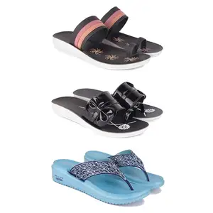 Women's Comfortable Sandal,Casual Lightweight Sandal for Everyday Wear for women'sREP-(COMBO-3)-1992-1989-1888-5-EURO-36