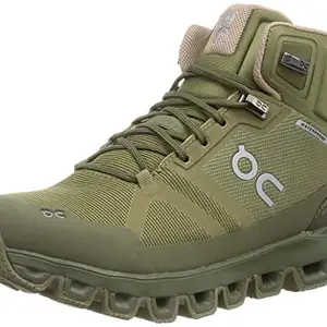 ON Cloudrock Waterproof 1 Women's Running Shoes, Olive | Reed, 4