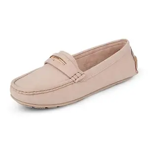 ID Women's Khaki Soft & Soft Slip-On Loafers