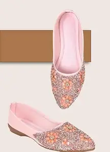 Rehan Traders Stylish Flat Bellies Or Ballerina Loafer For Women| Comfortable, Lightweight, Anti Slip|SL_46