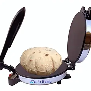 Kelific Home Roti Maker Original Non Stick PTEE Coating TESTED, TRUSTED & RELIABLE Chapati/Roti/Khakra Maker Stainless steel body Shock Proof Heavy Duty Non Stick ||R#676