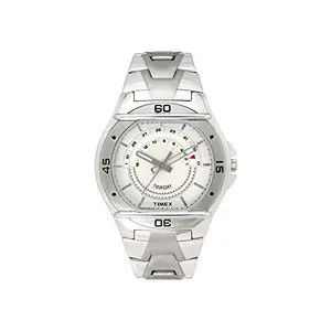 Timex Analog Silver Dial Men's Watch-TW000EL06