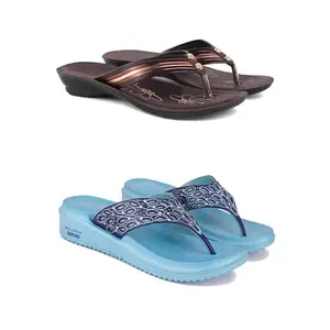 Women's Sandals | Lightweight Wear| Stylish & Easy to Wear For Women'S GP-SAN-(2-COMBO)-1955-1888-7-EURO-38