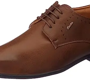 Bata Men's Lace-up Formal Shoes - Brown (7UK) (8214042)