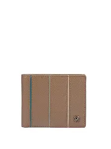 Da Milano Genuine Leather Cafe Bifold Mens Wallet with Multicard Slot (10291)