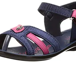 Walkaroo Ladies Blue Pink Sandal (WL7703) 7 UK
