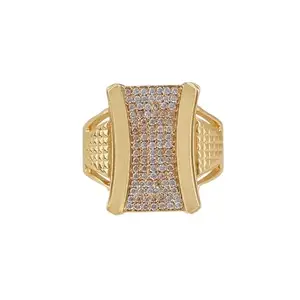Stylish Men's Designer Ring Diamond Gold Ring For Men Ring/Gold Ring||JEWELRYRING-259-20