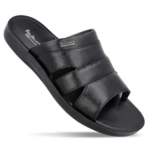 WALKAROO WE1329 Mens Sandals for dailywear and regular use for Indoor & Outdoor - Black