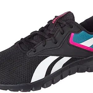 Reebok Women Aim Legacy W Black/White/SEA Port Teal/Proud Pink 9.5