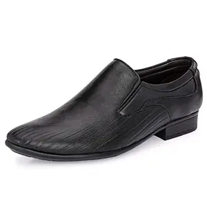Centrino Formal Shoe for Men | Soft Cushioned Insole for All-Day Comfort | Stylish & Elegant Design | Perfect for Office, Business Casual & Formal Attire 2838-1_Black_10