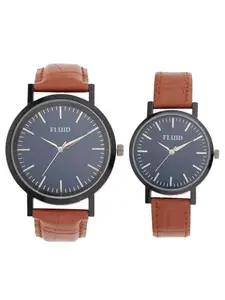Fluid Couple Watches - Perfect Gifting Sets FLP-802PR-BL01