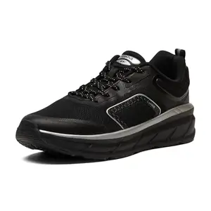 Campus Men's Humber BLK/Silver Running Shoes - 7UK/India 1 Pair