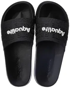 Aqualite Men NEO-267 Slipper, Black, 10 UK/India