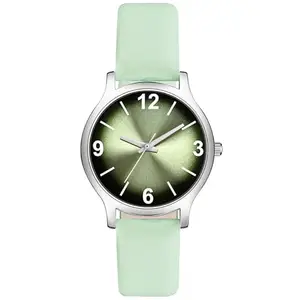 R1O Analog Watches for Men and Women Watches Design with Precious Look |Heavy Band Leather Attractive Color Green Casual Analog Dial Stylish Watch for Regular -47