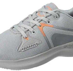 Aqualite Men MEGA Shoes, L.Grey/Orange, 6 UK/India