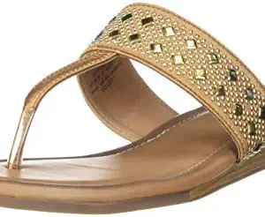 Bata Women's Slip-on Sandal - YELLOW (3 UK) (6718957)