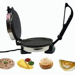 Aervinten 2 in 1 Multi Maker Multipurpose Roti Maker, for Roti/Parathas/Omelette/Theplas/Khakhra/Dosa, Stainless Steel Roti Maker Electric Automatic/Chapati Maker Non Stick ||J-24