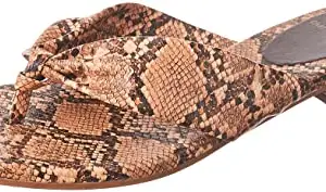 Carlton London Women's Snake Heeled Sandal-6 Kids UK (CLL-6076)