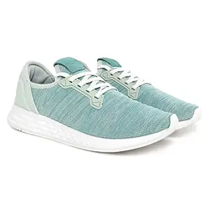 ANTA Womens 82838888-5 Pale Gray Green White Running Shoe - 4 UK (82838888-5)