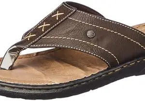 Bata Men's MACHO-GRAVITY- sandals(871-4295)(Brown)(8 UK/India)