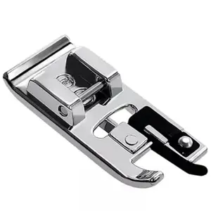 SHILTRON Overlock Overcast Presser Foot Sewing Machine Fits All Low Shank Snap On Machine (Compatible with Usha, Brother, Singer)