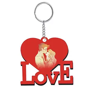 Family Shoping Valentine Gift for Boyfried Kiss Me Keychain Keyring