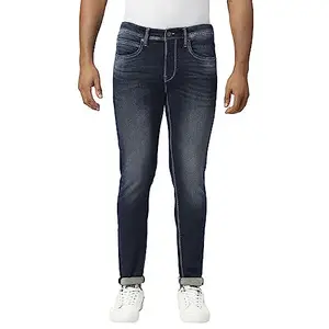 Pepe Jeans Men's Mid Rise Slim Fit Jeans