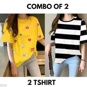 Trendy Women’s T-Shirt – Soft, Stylish, and Comfortable Tee for Everyday Fashion and Casual Wear Design No SH-P4291-M