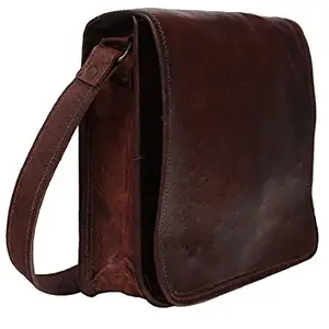 15" Vintage Leather Messenger Soft Leather Briefcase Satchel Leather Laptop Messenger Bag for Men and Women for Znt Bags … …