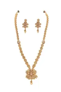 SOLLIGHT Brass Long Necklace Set338W