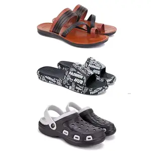 DRACKFOOT Men's Sandals | Lightweight Wear| Stylish & Easy to Wear For Men's GR-SAN-(3-COMBO)-3151-3103-3018-7