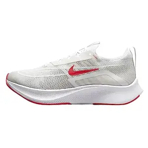 Nike Mens Walking Zoom Fly 4-Platinum Tint/Siren Red-White-Ct2392-006-7Uk, Grey