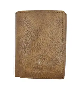 Mark Hill Men's Wallet (Tri fold) (Light Brown)