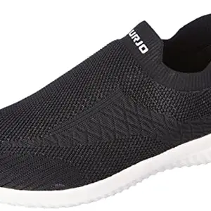 URJO Black Running Shoes - 7 UK (41 EU) (Men_Spartan)