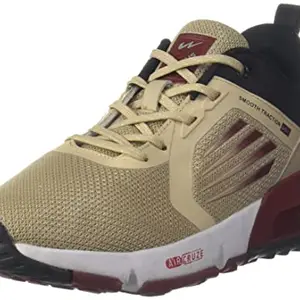 Campus Men's Tormentor S.Beige/BLK Running Shoes - 9UK/India 6G-852