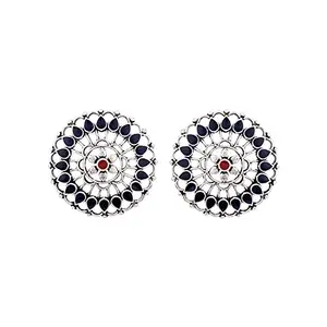 Voylla Mandala Floral Motifs Earrings Jewellery For Women