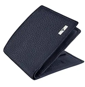 URBAN FOREST Cooper Dark Blue Leather Wallet for Men