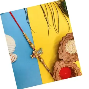 JAICRAFTPUR Krishna Ji Rakhi For Brother, Bhaiya And Siblings for Raksha Bandhan (J24SSG1926)