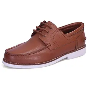 Burwood Men BWD 234 Tan Leather Formal Shoes-8 UK (42 EU) (BW 236)
