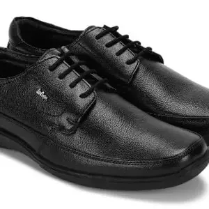 Lee Cooper Men's Black Leather Formal Shoes_LC5008E Black_40