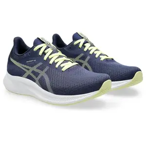 ASICS Womens Patriot 13 Indigo Blue/Huddle Yellow Running Shoes - 8 UK (1012B312.413)